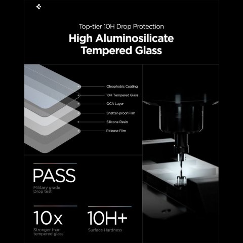 SZKŁO PRYWATYZUJĄCE SPIGEN GLAS.TR 'EZ FIT PRO AC' HD GALAXY S26+ PLUS PRIVACY Spigen