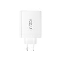 TECH-PROTECT NC120W-GAN 4-PORT NETWORK CHARGER PD 120W / QC3.0 WHITE Tech-Protect