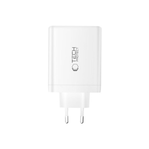 TECH-PROTECT NC120W-GAN 4-PORT NETWORK CHARGER PD 120W / QC3.0 WHITE Tech-Protect