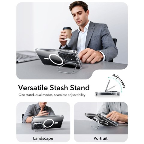 ESR CLASSIC HYBRID KICKSTAND MAGSAFE GALAXY S26 CLEAR ESR
