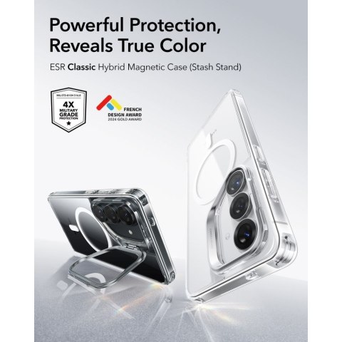 ESR CLASSIC HYBRID KICKSTAND MAGSAFE GALAXY S26 CLEAR ESR