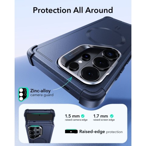 ESR CYBER TOUGH KICKSTAND MAGSAFE GALAXY S26 ULTRA BLUE ESR