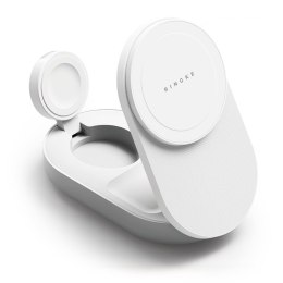 RINGKE 3IN1 MAGNETIC MAGSAFE WIRELESS FOLDING CHARGER 25W QI2.2 WHITE Ringke