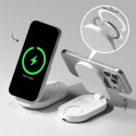 RINGKE 3IN1 MAGNETIC MAGSAFE WIRELESS FOLDING CHARGER 25W QI2.2 WHITE Ringke