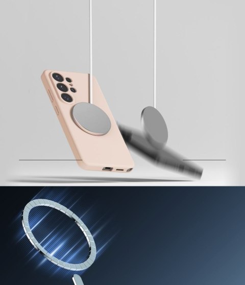 RINGKE SILICONE MAGNETIC MAGSAFE GALAXY S26 ULTRA PINK SAND Ringke