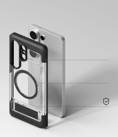 RINGKE UX MAGNETIC MAGSAFE GALAXY S26 ULTRA BLACK/CLEAR Ringke
