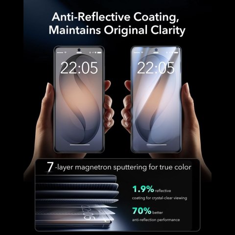 SZKŁO HARTOWANE ESR ULTRAFIT ARMORITE TEMPERED GLASS 2-PACK GALAXY S26 ULTRA CLEAR ESR