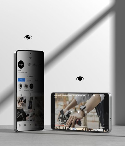 SZKŁO PRYWATYZUJĄCE RINGKE EASY SLIDE 2-PACK GALAXY S26+ PLUS PRIVACY Ringke