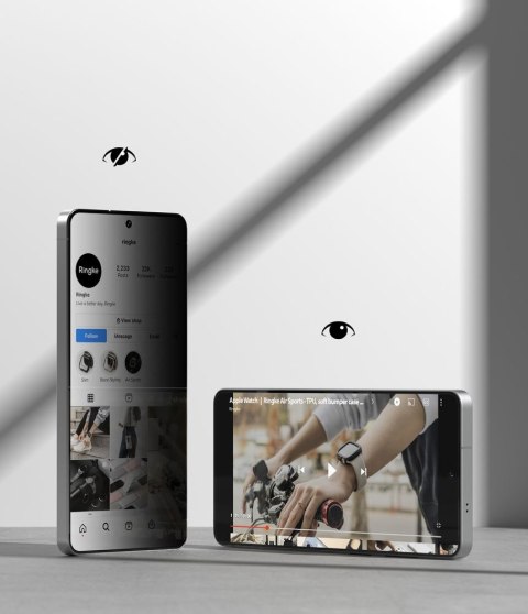SZKŁO PRYWATYZUJĄCE RINGKE EASY SLIDE 2-PACK GALAXY S26 ULTRA PRIVACY Ringke