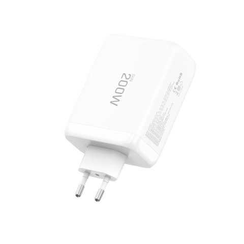 TECH-PROTECT NC200W-GAN 4-PORT NETWORK CHARGER PD 200W / QC3.0 WHITE Tech-Protect