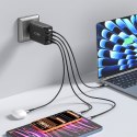 TECH-PROTECT NC240W-GAN 4-PORT NETWORK CHARGER PD 240W / QC3.0 BLACK Tech-Protect