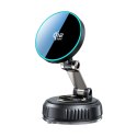 TECH-PROTECT V8 MAGNETIC MAGSAFE WINDSHIELD & DASHBOARD CAR MOUNT WIRELESS CHARGER 25W QI2.2 BLACK Tech-Protect