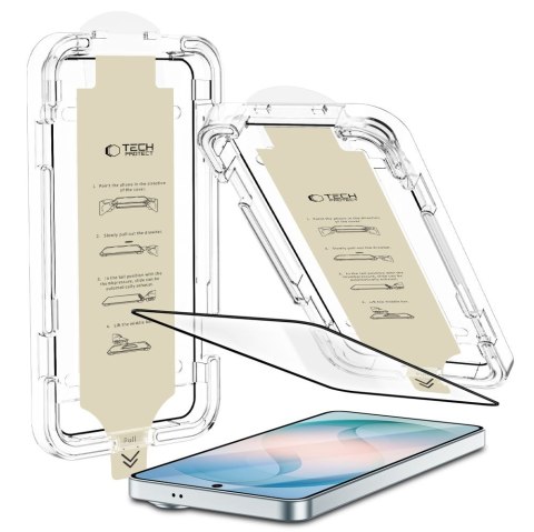 SZKŁO ANTYREFLEKSYJNE TECH-PROTECT QUICK SET AR+ GALAXY S26+ PLUS BLACK Tech-Protect