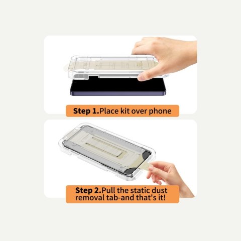 SZKŁO ANTYREFLEKSYJNE TECH-PROTECT QUICK SET AR+ GALAXY S26 ULTRA BLACK Tech-Protect