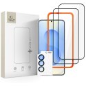 SZKŁO HARTOWANE TECH-PROTECT EASY SET+ 3-PACK GALAXY S26 BLACK Tech-Protect