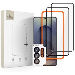 SZKŁO HARTOWANE TECH-PROTECT EASY SET+ 3-PACK GALAXY S26 ULTRA BLACK Tech-Protect