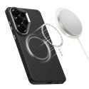 TECH-PROTECT ION CARBON MAGSAFE GALAXY S26 ULTRA BLACK/SILVER Tech-Protect