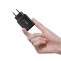 TECH-PROTECT NCA65W-GAN 3-PORT NETWORK CHARGER PD 65W / QC3.0 BLACK Tech-Protect