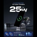 SPIGEN EF323MQ ESSENTIAL 3IN1 MAGNETIC MAGSAFE WIRELESS CHARGER 25W QI2.2 BLACK Spigen