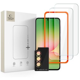 SZKŁO HARTOWANE TECH-PROTECT EASY SET+ 3-PACK GALAXY A57 5G CLEAR Tech-Protect