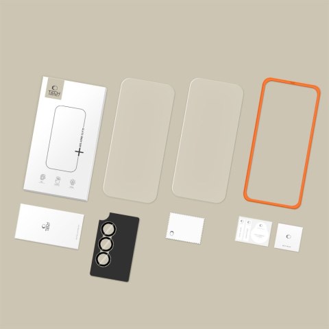 SZKŁO HARTOWANE TECH-PROTECT EASY SET+ 3-PACK GALAXY A57 5G CLEAR Tech-Protect