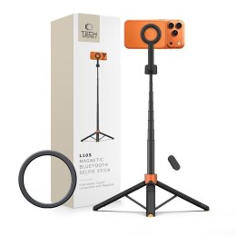 TECH-PROTECT L10S MAGSAFE BLUETOOTH SELFIE STICK TRIPOD BLACK/ORANGE Tech-Protect