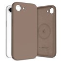 TECH-PROTECT SILICONE MAGSAFE IPHONE 16E / 17E CHOCOLATE BROWN Tech-Protect