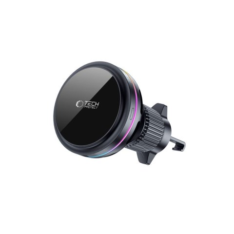 TECH-PROTECT V9 ARCTICBOOST MAGNETIC MAGSAFE DASHBOARD & VENT CAR MOUNT WIRELESS CHARGER 25W QI2.2 BLACK Tech-Protect