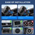 TECH-PROTECT V9 ARCTICBOOST MAGNETIC MAGSAFE DASHBOARD & VENT CAR MOUNT WIRELESS CHARGER 25W QI2.2 BLACK Tech-Protect
