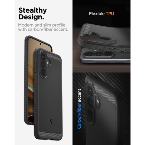 SPIGEN RUGGED ARMOR GALAXY A57 5G MATTE BLACK Spigen