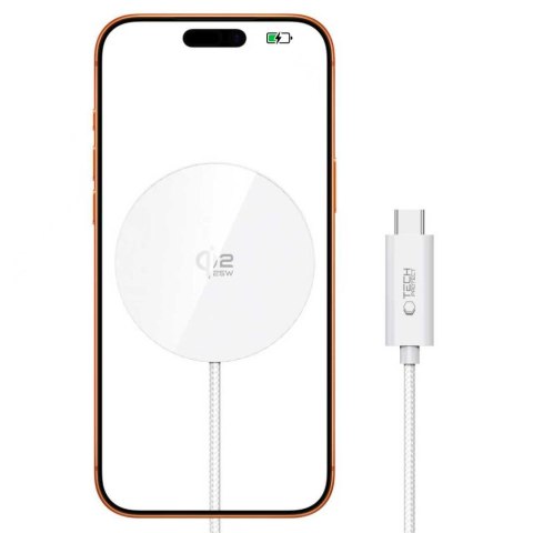 TECH-PROTECT A50 MAGNETIC MAGSAFE WIRELESS CHARGER 25W QI2.2 WHITE Tech-Protect