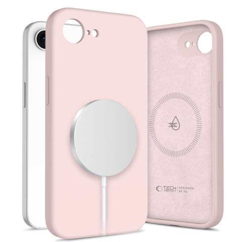 TECH-PROTECT SILICONE MAGSAFE IPHONE 16E / 17E PINK PEARL Tech-Protect