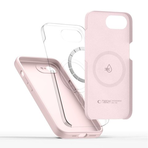 TECH-PROTECT SILICONE MAGSAFE IPHONE 16E / 17E PINK PEARL Tech-Protect