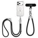 TECH-PROTECT C10S ROPE CROSSBODY & WRIST BLACK/TITANIUM Tech-Protect