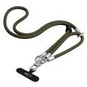 TECH-PROTECT C10S ROPE CROSSBODY & WRIST OLIVE GREEN/TITANIUM Tech-Protect