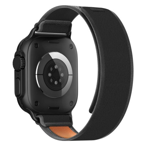 TECH-PROTECT NYLON ELITE APPLE WATCH 8 / 9 / 10 / 11 / SE / ULTRA (44 / 45 / 46 / 49 MM) BLACK/ORANGE Tech-Protect