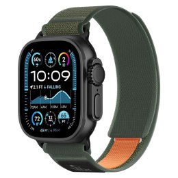 TECH-PROTECT NYLON ELITE APPLE WATCH 8 / 9 / 10 / 11 / SE / ULTRA (44 / 45 / 46 / 49 MM) GREEN/ORANGE Tech-Protect