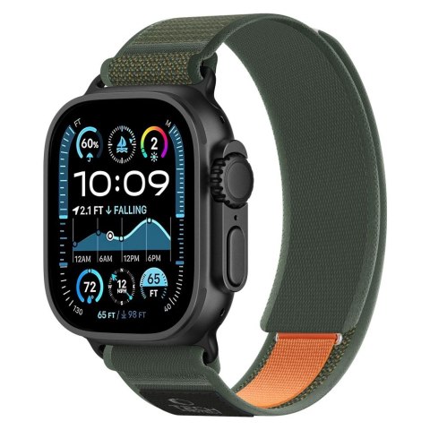 TECH-PROTECT NYLON ELITE APPLE WATCH 8 / 9 / 10 / 11 / SE / ULTRA (44 / 45 / 46 / 49 MM) GREEN/ORANGE Tech-Protect