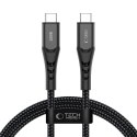 TECH-PROTECT UB11T ULTRABOOST TYPE-C CABLE PD 100W / QC3.0 100CM BLACK Tech-Protect