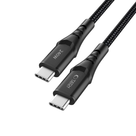 TECH-PROTECT UB11T ULTRABOOST TYPE-C CABLE PD 240W / QC3.0 100CM BLACK Tech-Protect