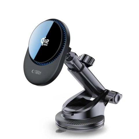 TECH-PROTECT V21 MAGNETIC MAGSAFE DASHBOARD & VENT CAR MOUNT WIRELESS CHARGER 25W QI2.2 BLACK Tech-Protect
