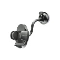 Uchwyt na telefon do samochodu uniwersalny Forcell F-Grip Oval 17 cm do szyby / deski / kratki czarny